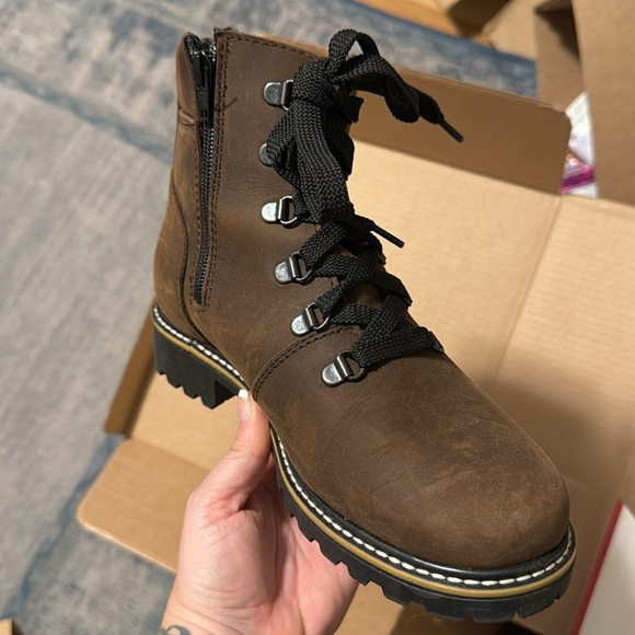 Brown Toe Warmer boots - Picture 4 of 10